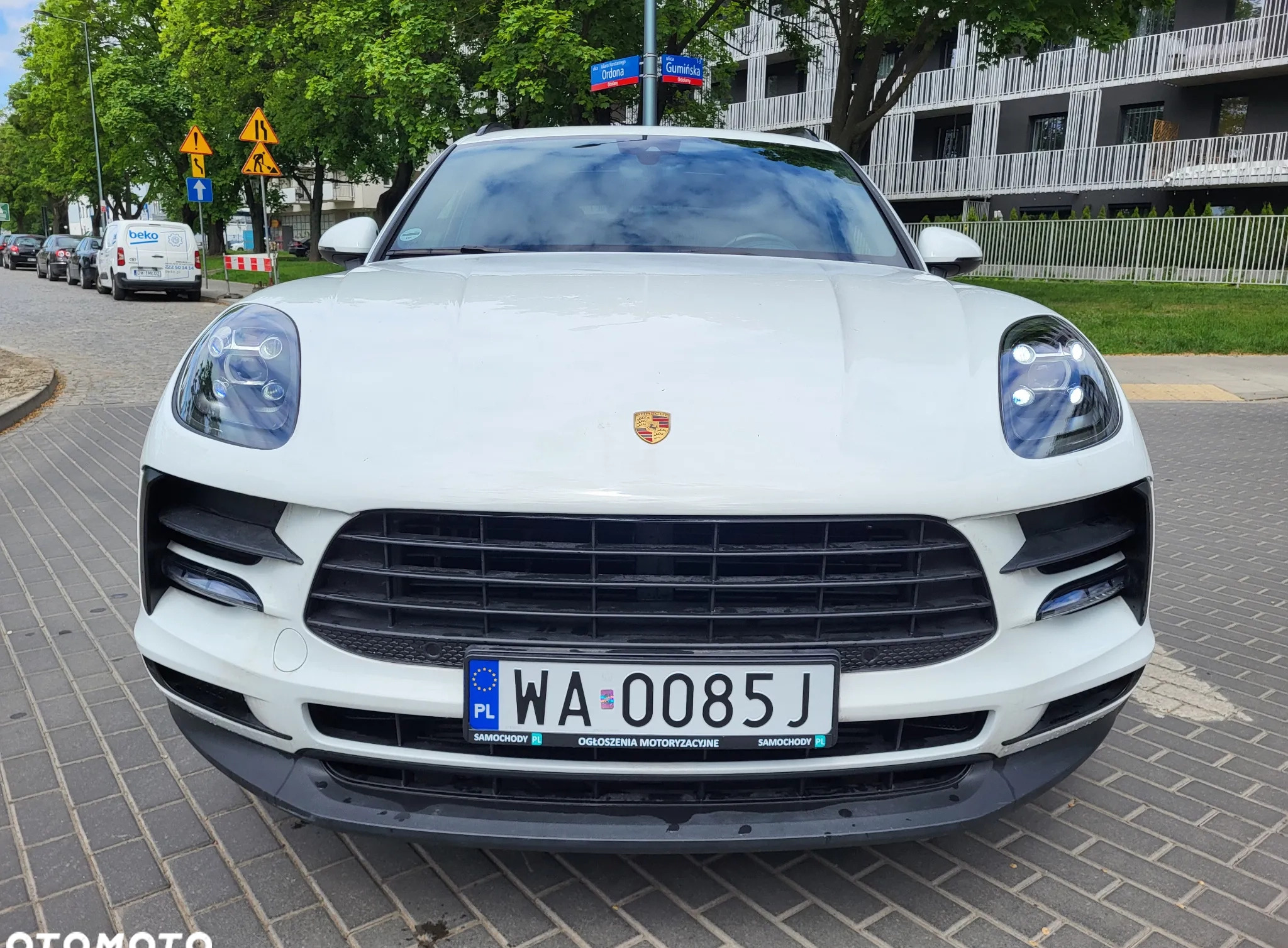 Porsche Macan cena 198900 przebieg: 34403, rok produkcji 2020 z Warszawa małe 704